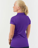 PURE GOLF Thrive Cap Sleeve Polo 051 Purple