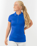 PURE GOLF Thrive Cap Sleeve Polo 051 Royal Blue