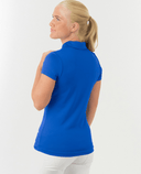 PURE GOLF Thrive Cap Sleeve Polo 051 Royal Blue
