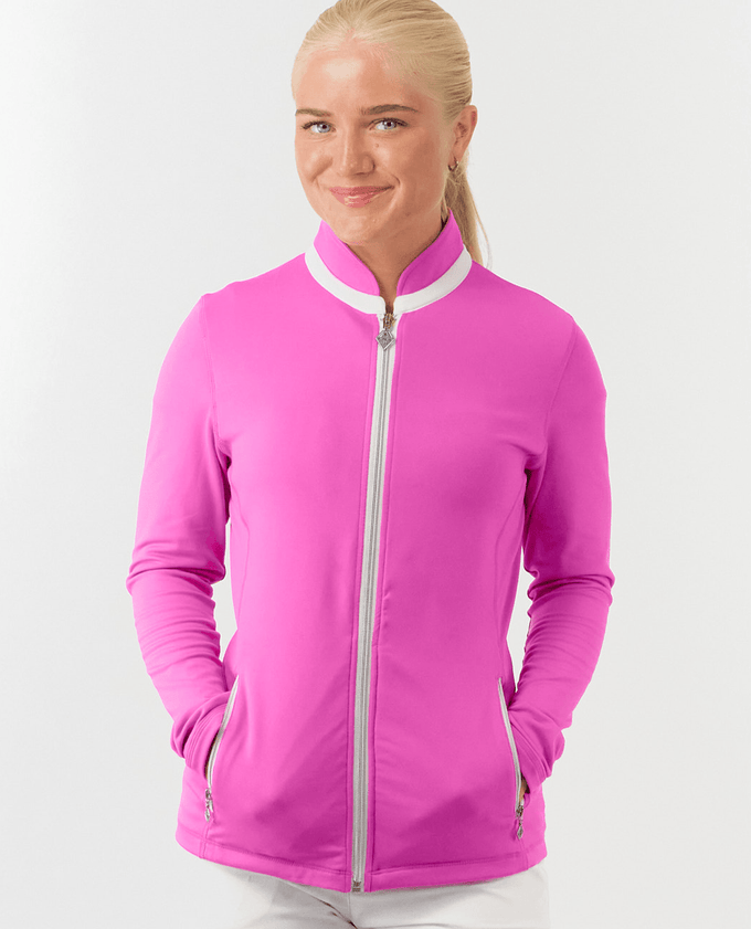PURE GOLF Mist2 Jacket 444 Azalea Pink