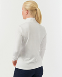 PURE GOLF Tranquility2 Mid-Zip Top 445 White