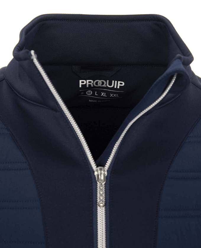 PROQUIP Poppy Quilted Hybrid Jacket Navy