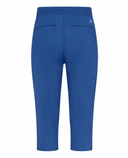SWING OUT SISTER Rita Pull On Lightweight Capri True Blue