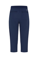 SWING OUT SISTER Rita Pull On Lightweight Capri Navy