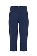 SWING OUT SISTER Rita Pull On Lightweight Capri Navy