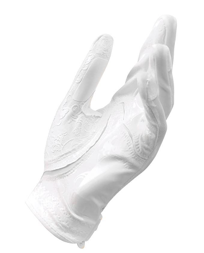SURPRIZE SHOP All Weather Sun Ladies Golf Glove - White