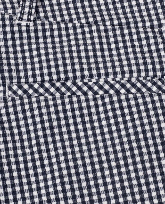 GREEN LAMB Olexa Gingham Skort 002 Navy/White