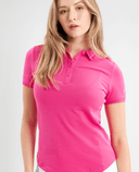 GREEN LAMB Oakley Club Short Sleeve Polo 065 Raspberry Pink