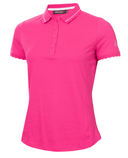 GREEN LAMB Oakley Club Short Sleeve Polo 065 Raspberry Pink