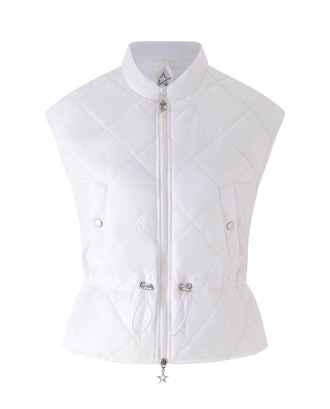 SWING OUT SISTER Summer Pearl Vest White