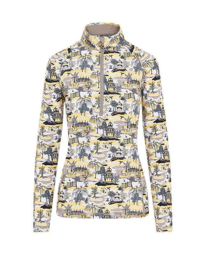 SWING OUT SISTER Sunshine 1/4 Zip Indian Dawn