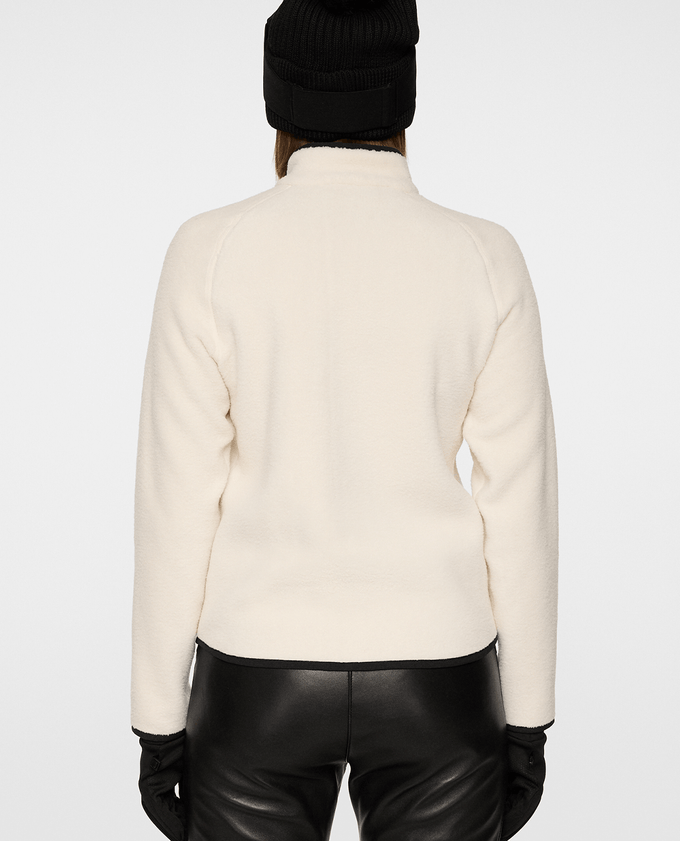 J.Lindeberg Catherine Fleece Mid Layer Moonbeam