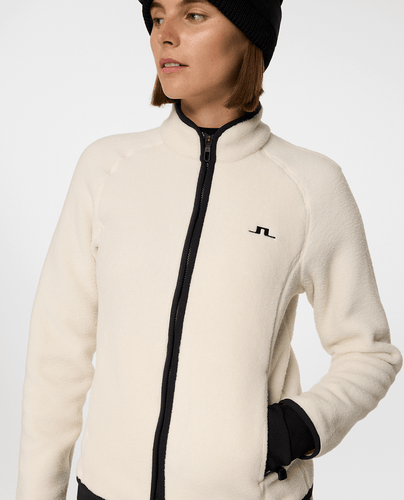 J.Lindeberg Catherine Fleece Mid Layer Moonbeam