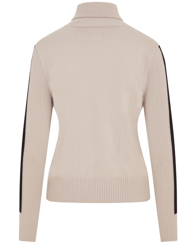 SWING OUT SISTER Sabrina Golf Sweater Gilded Beige