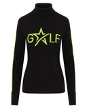 SWING OUT SISTER Sabrina Golf Sweater Pitch Black