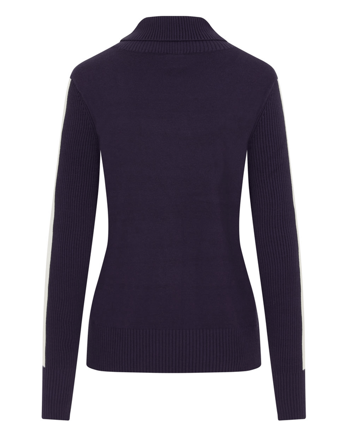 SWING OUT SISTER Sabrina Golf Sweater Twilight Blue