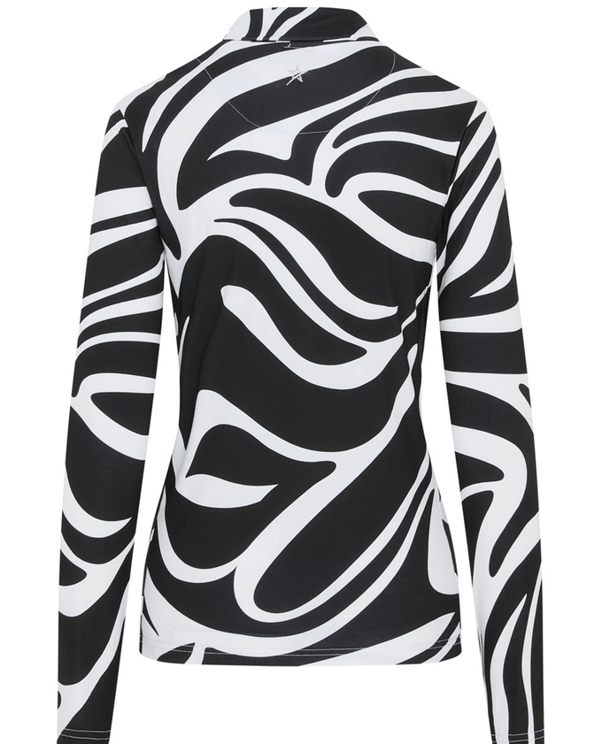 SWING OUT SISTER Shadow Winter Roll Neck Lynx Lime