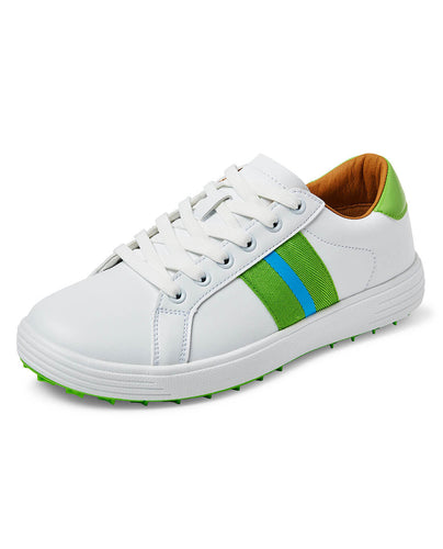 SWING OUT SISTER Sole Sister Golf Shoes Emerald & Dazzling Blue