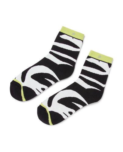 SWING OUT SISTER Sofia Winter Socks 2-Pack Lynx Lime