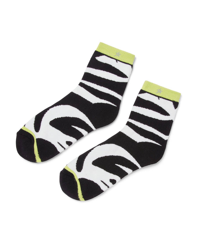 SWING OUT SISTER Sofia Winter Socks 2-Pack Lynx Lime