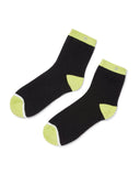 SWING OUT SISTER Sofia Winter Socks 2-Pack Lynx Lime