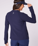 SWING OUT SISTER Peach Elite Jacket Navy