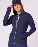 SWING OUT SISTER Peach Elite Jacket Navy