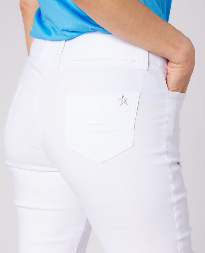 SWING OUT SISTER Core 7/8 Trouser White
