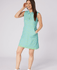 SWING OUT SISTER Azure Sleeveless Dress Ocean Bloom