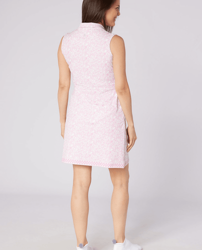 SWING OUT SISTER Azure Sleeveless Dress Coral Whisper