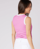 SWING OUT SISTER Louise Elite Sleeveless Polo Super Pink
