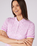 SWING OUT SISTER Dior Elite Cap Sleeve Polo Coral Whisper