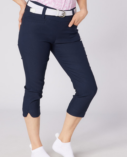 SWING OUT SISTER Core Pull On Capri Navy