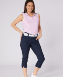 SWING OUT SISTER Dior Elite Sleeveless Polo Coral Whisper