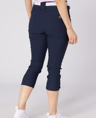 SWING OUT SISTER Core Pull On Capri Navy