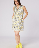 SWING OUT SISTER Azure Sleeveless Dress Indian Dawn