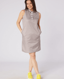 SWING OUT SISTER Strike Stretch Shift Dress Elephant