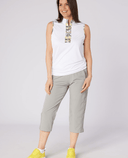 SWING OUT SISTER Rita Pull On Lightweight Capri Elephant