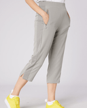 SWING OUT SISTER Rita Pull On Lightweight Capri Elephant