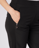 SWING OUT SISTER Rita Pull On Lightweight Capri Black