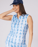 SWING OUT SISTER Dior Elite Sleeveless Polo Neptune's Breath