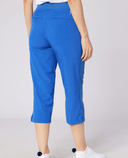 SWING OUT SISTER Rita Pull On Lightweight Capri True Blue