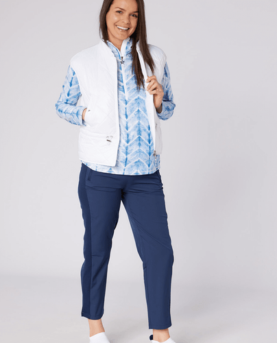 SWING OUT SISTER Summer Pearl Vest White