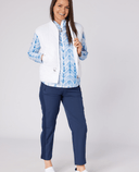 SWING OUT SISTER Summer Pearl Vest White