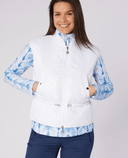 SWING OUT SISTER Summer Pearl Vest White