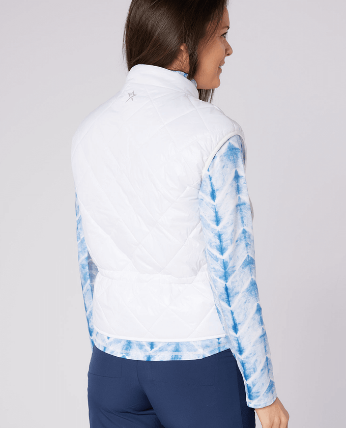 SWING OUT SISTER Summer Pearl Vest White