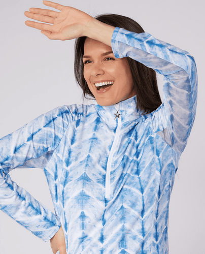 SWING OUT SISTER Sunshine 1/4 Zip Neptune's Breath