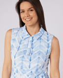 SWING OUT SISTER Azure Sleeveless Dress Neptune's Breath