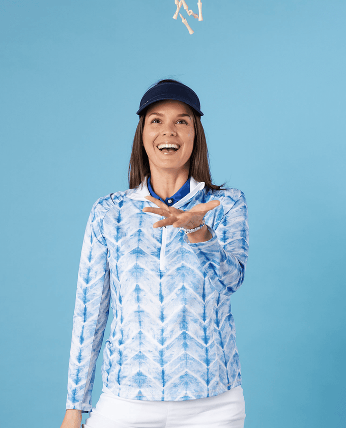 SWING OUT SISTER Sunshine 1/4 Zip Neptune's Breath