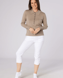 SWING OUT SISTER Blush Cotton Sweater Elephant
